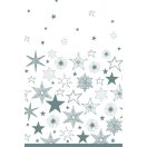Božić Silver Stars papirnati stolnjak 120x180 cm