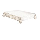 Božić Gold Stars and Twirls i papir stolnjak 120x180 cm