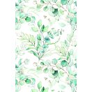 Šareno Eucalyptus Twigs Papirni stolnjak s cvjetnim uzorkom 120x180 cm