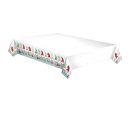 Božić Funny Gnomes i papirnati stolnjak 120x180 cm