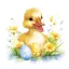 Uskrs Cute Baby Duck salveta 20 kom 33x33 cm