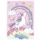 Unikornis Rainbow A/4 gumis mappa
