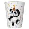 Životinje Funny Panda papirnata čaša 8 kom 250 ml