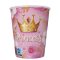 Princeze Crown Papirnate čaše s princezom 8 komada 250 ml