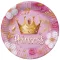 Princeze Crown Princeza papirnatih tanjura 8 kom 22,7 cm