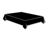 Šareno Dark Crni papirnati stolnjak 120x180 cm