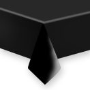 Šareno Dark Crni papirnati stolnjak 120x180 cm