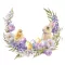Uskrs Flowers Wreath salveta 20 kom 33x33 cm