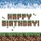 Happy Birthday Pixel Block szalvéta 20 db-os 33x33 cm