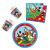 Disney Mickey party szett 23 cm-es tányérral 36 db-os