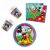 Disney Mickey party szett 20 cm-es tányérral 36 db-os