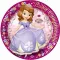 Disney Sofia First papirnati tanjur, 8 kom, 23 cm