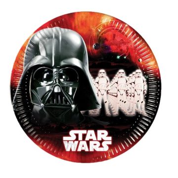 Star Wars papírtányér dark side 8 db-os