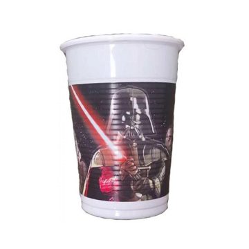 Star Wars party pohár lightsaber 8 db-os