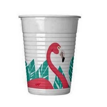 Flamingo party pohár 8 db-os 200ml