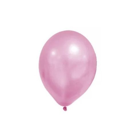Metallic Pink Pastel léggömb, lufi 8 db-os