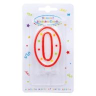 Šareno Dots svjećica za tortu, brojna svjećica 0