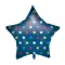 Zvijezda Blue Star folija balon 46 cm