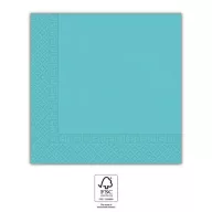 Kék Unicolour Light Blue szalvéta 20 db-os 33x33 cm FSC