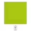 Zöld Unicolour Light Green szalvéta 20 db-os 33x33 cm FSC