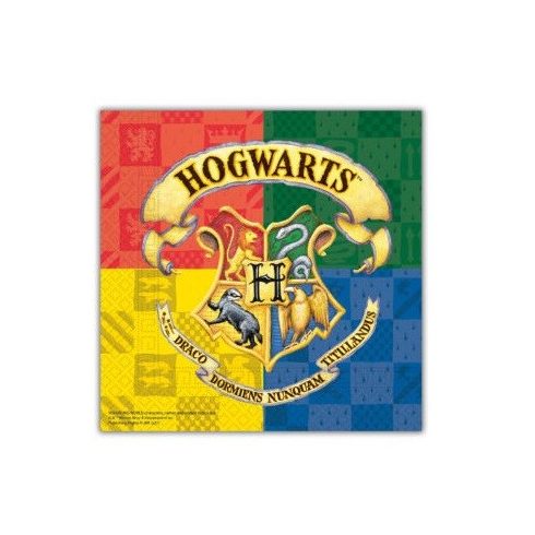 Harry Potter Hogwarts Houses szalvéta 20 db-os 33*33 cm FSC