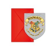   Harry Potter Hogwarts Houses pozivnica za zabavu, 6 komada FSC