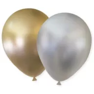 Sretan rođendan Shiny Zlatno-srebrni balon, 6 kom
