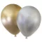 Sretan rođendan Shiny Zlatno-srebrni balon, 6 kom