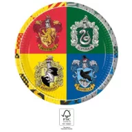   Harry Potter Hogwarts Houses papirnati tanjur, pakiranje od 8 kom, 23 cm FSC
