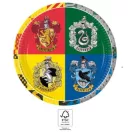 Harry Potter Hogwarts Houses papirnati tanjur, pakiranje od 8 kom, 23 cm FSC