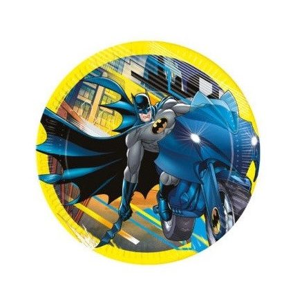 Batman Rogue Rage papírtányér 8 db-os 23 cm FSC