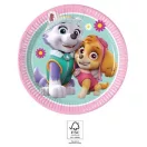 Mancs Őrjárat Skye and Everest papírtányér 8 db-os 20 cm FSC