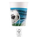 Nogometni motiv Soccer Fans papirnata čaša 8 kom 200 ml FSC
