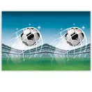 Nogometni motiv Soccer Fans plastični stolnjak 120x180 cm
