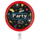 Gamer Gaming Party papirnati tanjur 8 kom 20 cm FSC