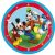 Disney Mickey Rock the House papírtányér 8 db-os 23 cm FSC