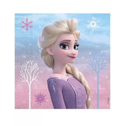 Disney Frozen II Wind Spirit, Disney Jégvarázs szalvéta 20 db-os 33x33 cm FSC