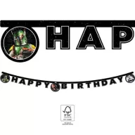 Star Wars Galaxy Natpis Sretan Rođendan FSC 2 m