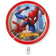   Spider-Man Crime Fighter papirnati tanjur Spider-Man 8 kom 20 cm FSC