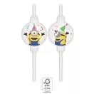 Malci The Rise of Gru papirnata slamka, set od 4 komada FSC