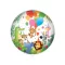 Džungla Balloons folija balon 46 cm