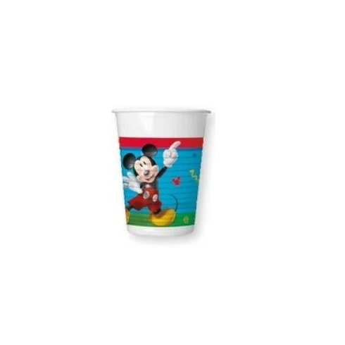 Disney Mickey Rock the House műanyag pohár 8 db-os 200 ml