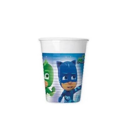 PJ Masks, Pizsihősök műanyag pohár 8 db-os 200 ml