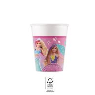 Barbie Fantasy papirnate čaše 8 komada 200 ml FSC