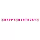 Hello Kitty Fashion Happy Birthday felirat FSC 2 m