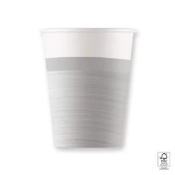   Ezüst Next Generation Silver papír pohár 8 db-os 200 ml FSC