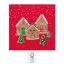 Karácsonyi Gingerhouses szalvéta 20 db-os 33x33 cm FSC