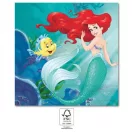 Disney Hercegnők, Ariel Curious szalvéta 20 db-os 33x33 cm FSC