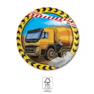 Gradilište Grabber papirnati tanjur 8 komada 20 cm FSC