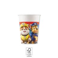   Psići u ophodnji Rescue Heroes papirnate čaše 8 kom 200 ml FSC